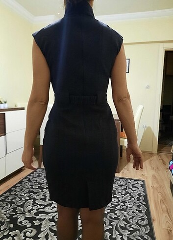 Zara GRİ KAŞE ELBİSE