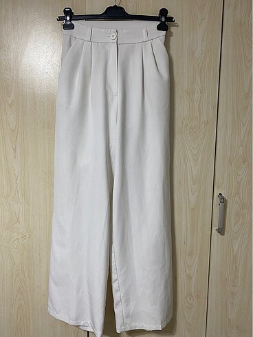 Trendyol & Milla Beyaz palazzo Pantalon