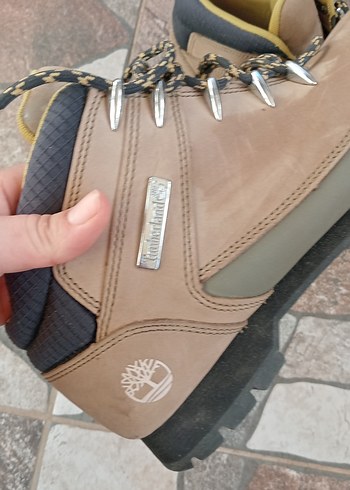 Bej Zincir Detaylı Erkek Outdoor Botu - Görsel 2