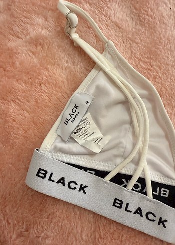 Beyaz BlackFashion Minimalist Kadın Bralet