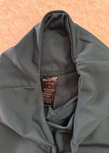 Koyu Yeşil Spor Taytı - Görsel 2