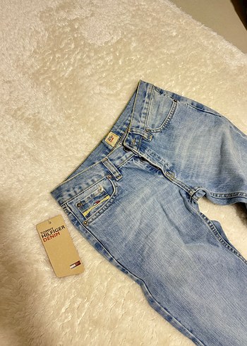 26 Beden Tommy Hafif İspanyol Kot Pantolon