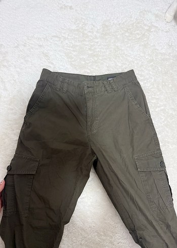 American Vintage Kadın Kahverengi Bol Kesim Midi Pantolon