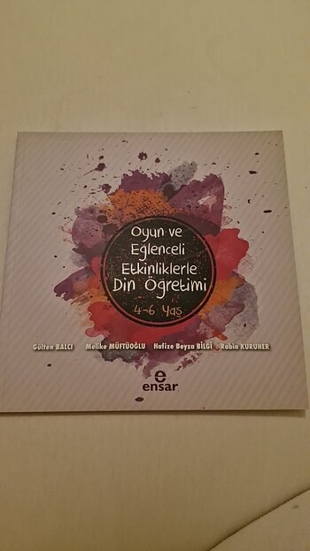 Oyun ve eğlenceli din eğitimi 4-6 yaş 