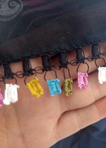 Renkli Tığ İşi Tırnak Süslemeleri - Görsel 2