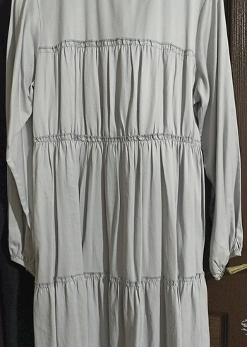 Uzun Kollu Fırfırlı Hamile Tunik - Görsel 3