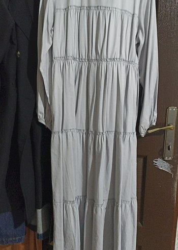 Uzun Kollu Fırfırlı Hamile Tunik - Görsel 4