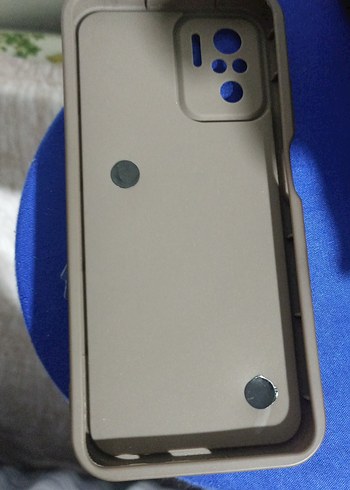 Boncuk Detaylı Bej Bohem Telefon Kılıfı - Görsel 2