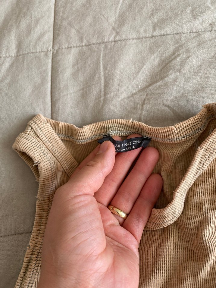 Bej Kolsuz Kadın Atlet - Görsel 2