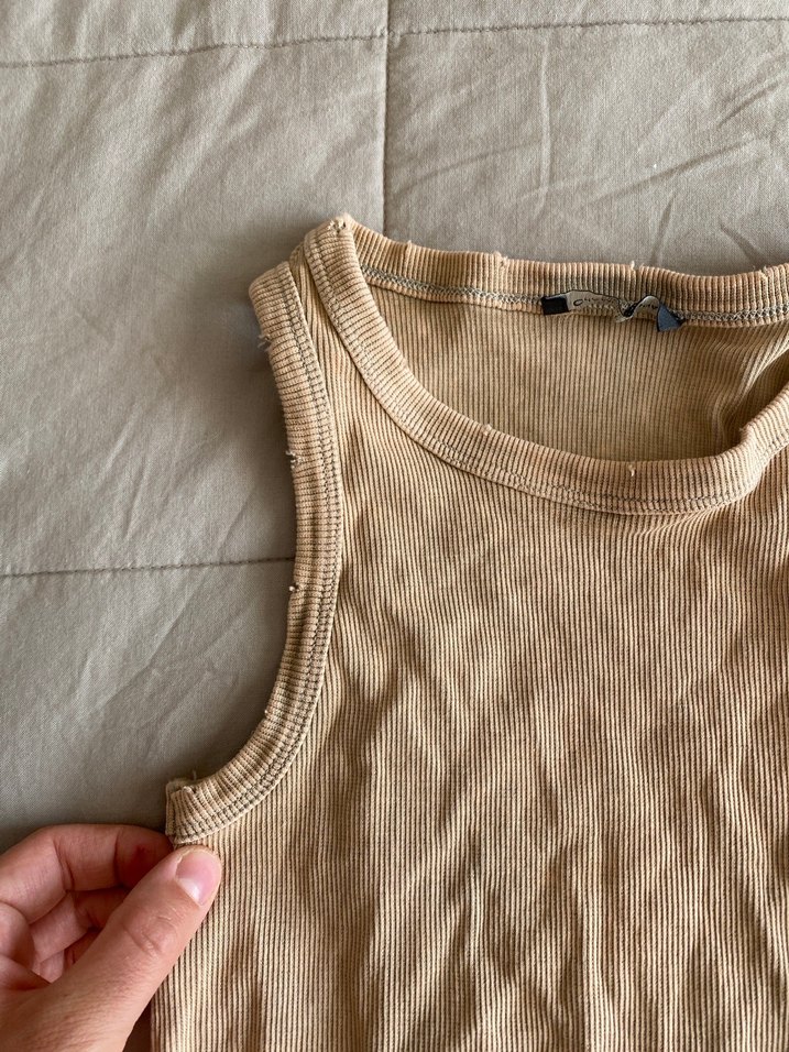 Bej Kolsuz Kadın Atlet - Görsel 3