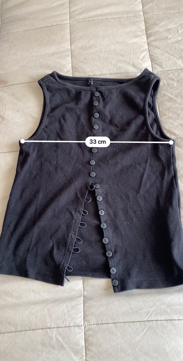 Düğmeli Kolsuz  Yelek - Görsel 3