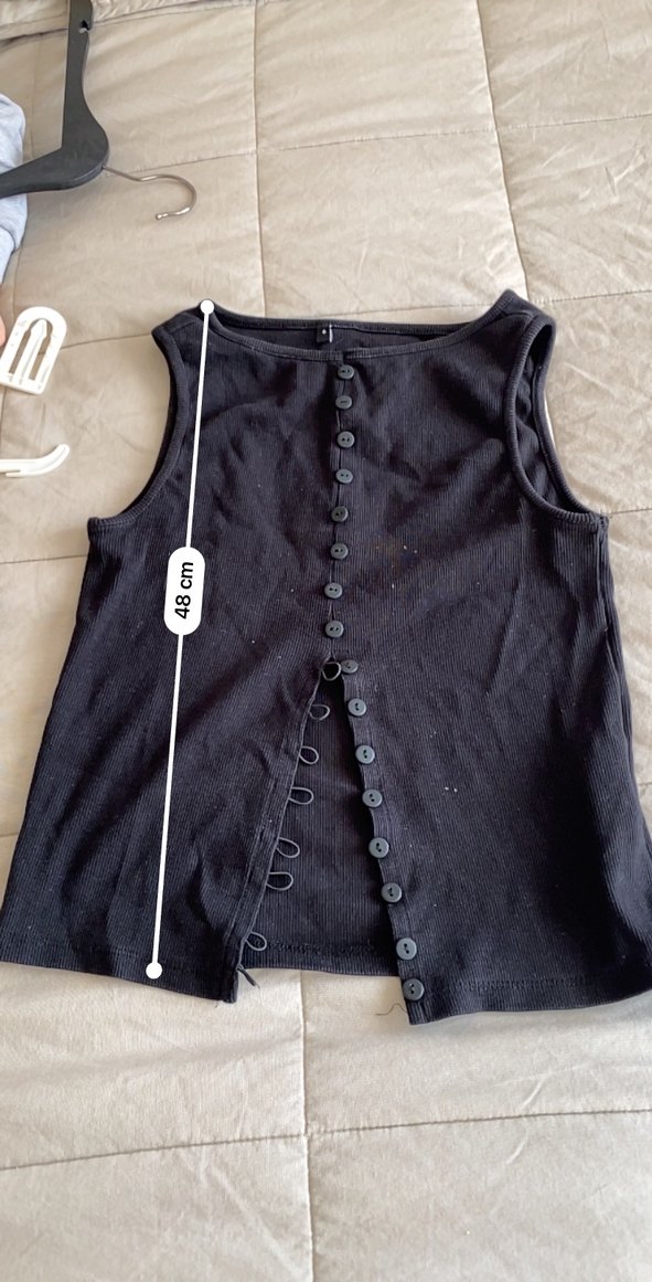 Düğmeli Kolsuz  Yelek - Görsel 4