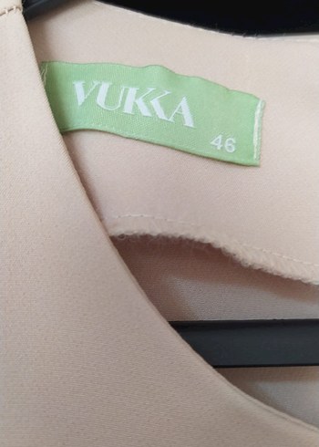 Bej Zincir Detaylı Uzun Abiye Elbise - Görsel 4