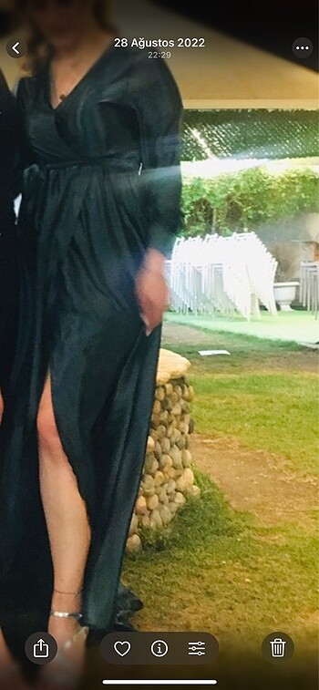 Saten uzun albise - Görsel 3