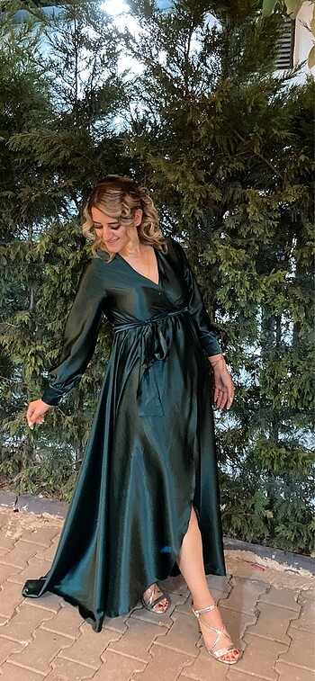 Saten uzun albise - Görsel 2