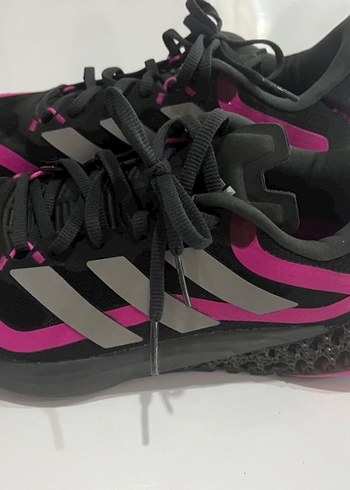 Siyah Bağcıklı Yüksek Topuklu Spor Ayakkabı - Görsel 5