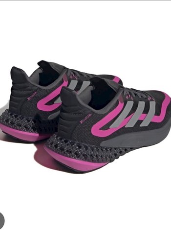 Siyah Bağcıklı Yüksek Topuklu Spor Ayakkabı - Görsel 2