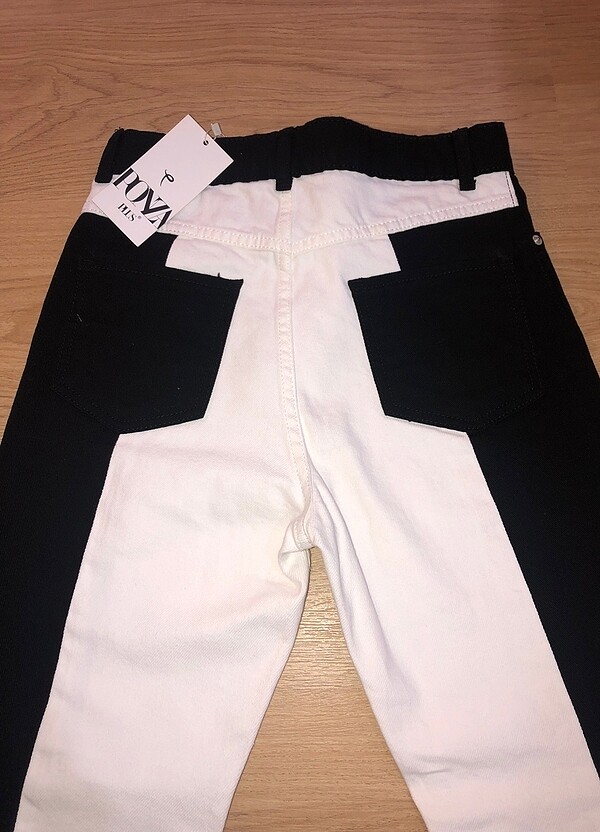 Çift renk pantolon - Görsel 2