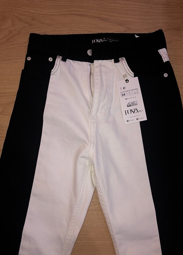 Çift renk pantolon - Görsel 3