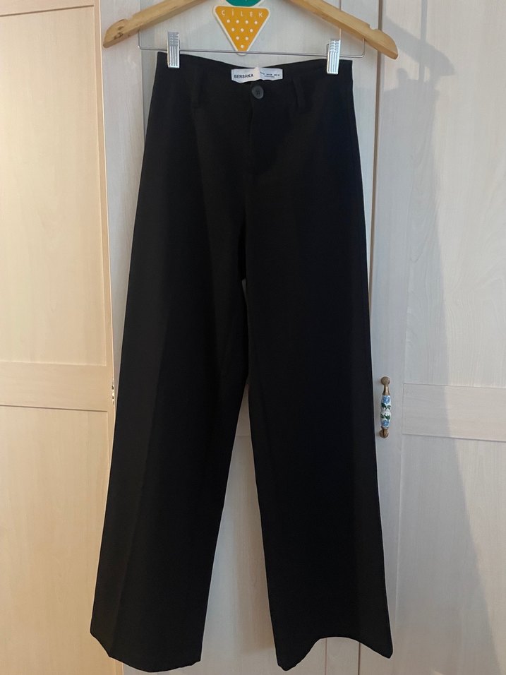 Bershka Siyah Kadın Pantolon - Görsel 2