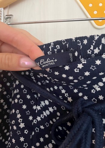 Bağcıklı Lacivert Bağlamalı Mini Etek - Görsel 2