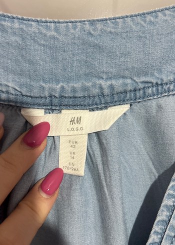 V Yaka Kolsuz Hamile Kot Bluz - Görsel 5