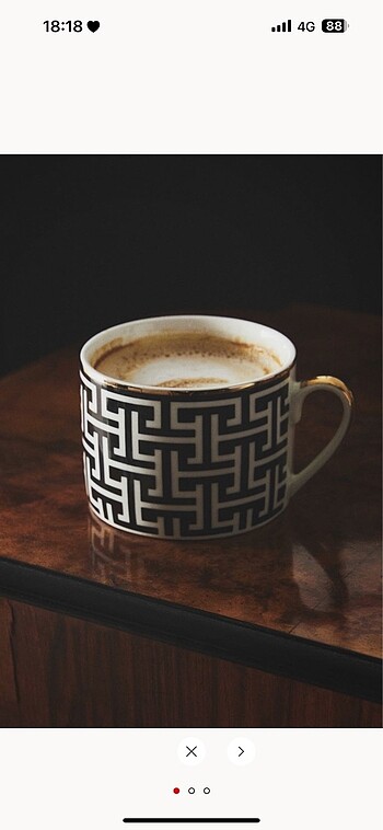 Beden H&M Home Siyah Kupa