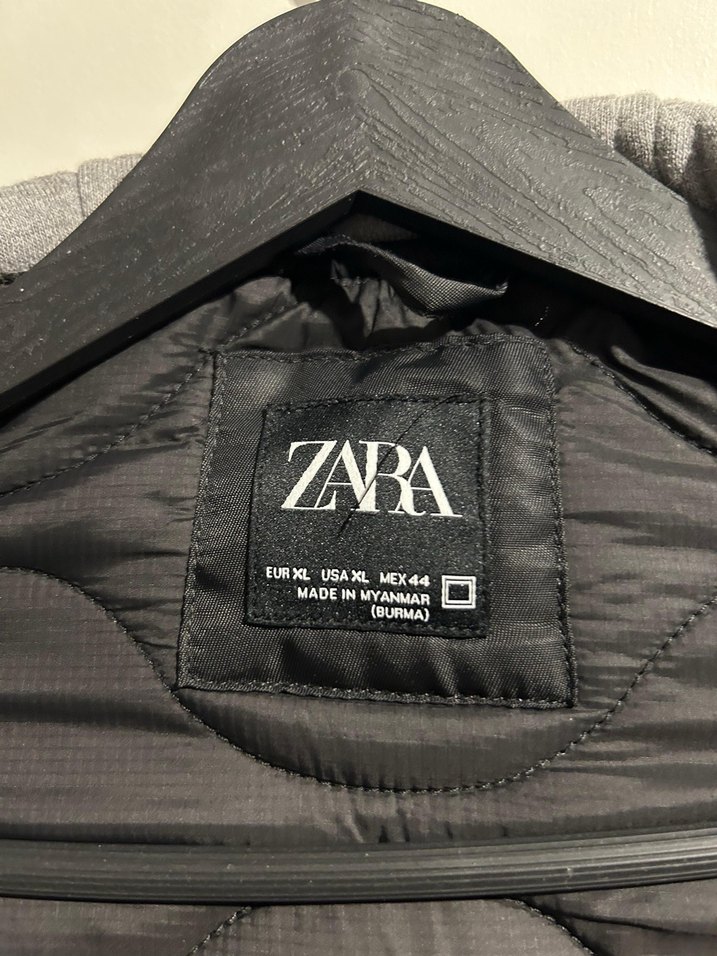 Zara Kapüşonlu Bomber Ceket - Görsel 3