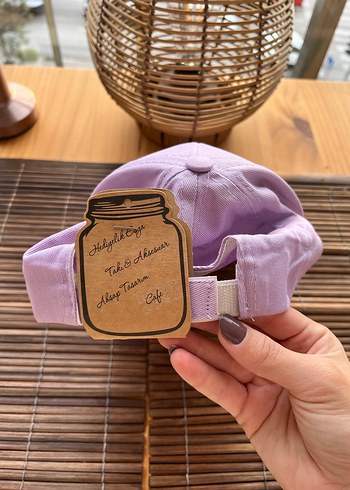 Lila Kadın Spor Şapka - Görsel 3