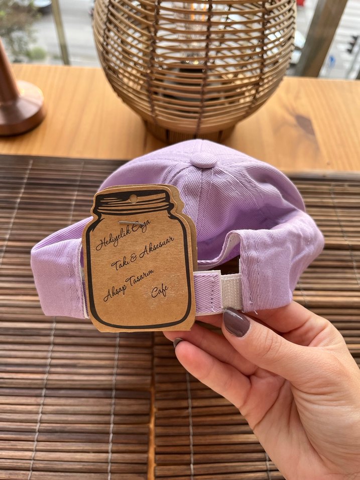 Lila Kadın Spor Şapka - Görsel 3