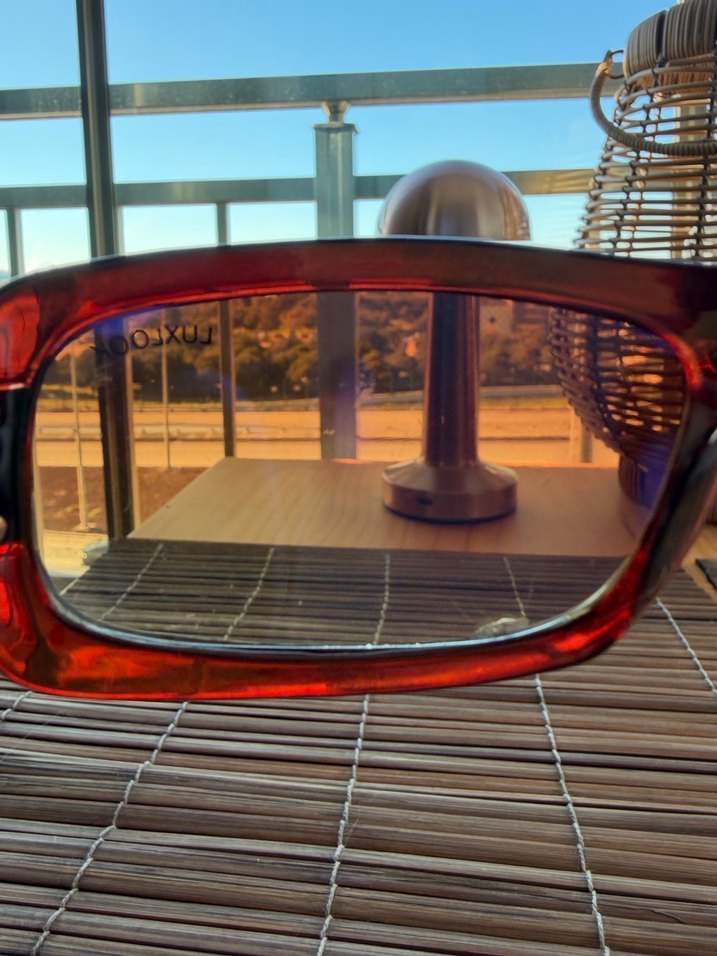 Kızıl Kahverengi Kadın Gözlüğü - Görsel 4