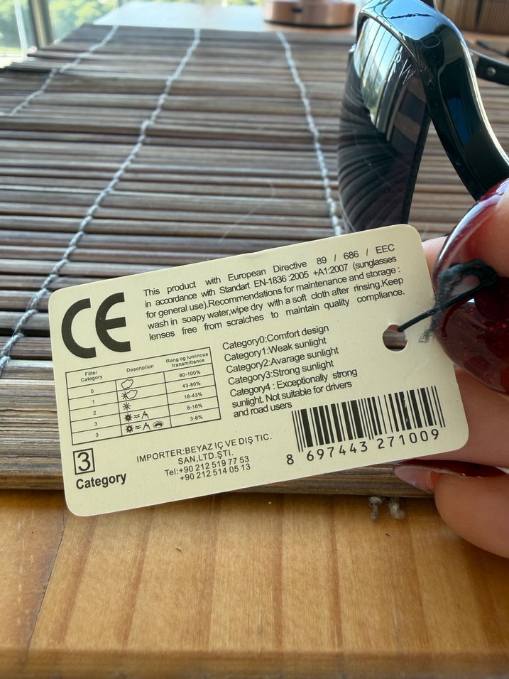 Kahverengi Tokalı Kadın Güneş Gözlüğü - Görsel 5