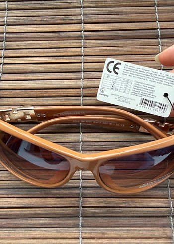 Parlak Kahverengi Çerçeveli Kadın Güneş Gözlüğü - Görsel 7