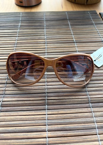 Parlak Kahverengi Çerçeveli Kadın Güneş Gözlüğü - Görsel 6
