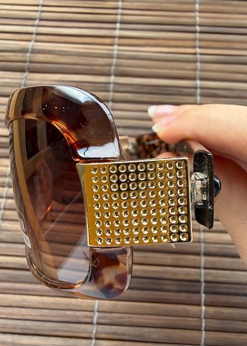 Leopar Çerçeveli Retro Kadın Güneş Gözlüğü - Görsel 6