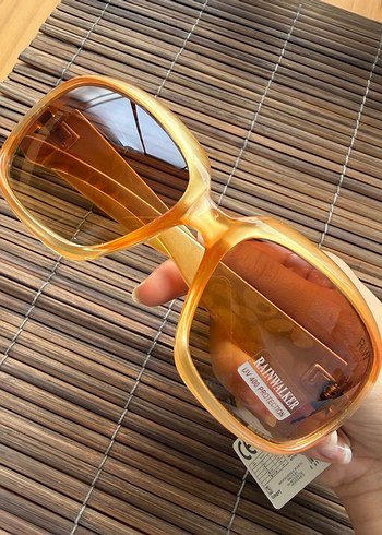 Hardal Sarı Retro Kadın Güneş Gözlüğü - Görsel 6