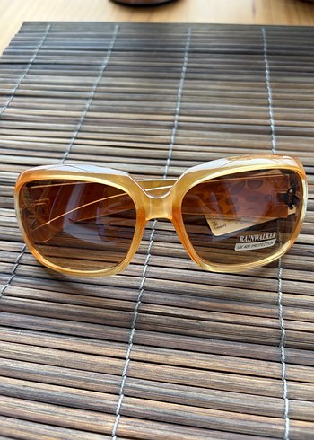 Hardal Sarı Retro Kadın Güneş Gözlüğü - Görsel 5