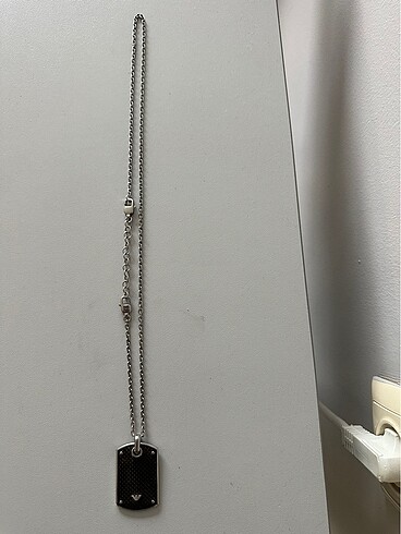 Armani çelik kolye - Görsel 4