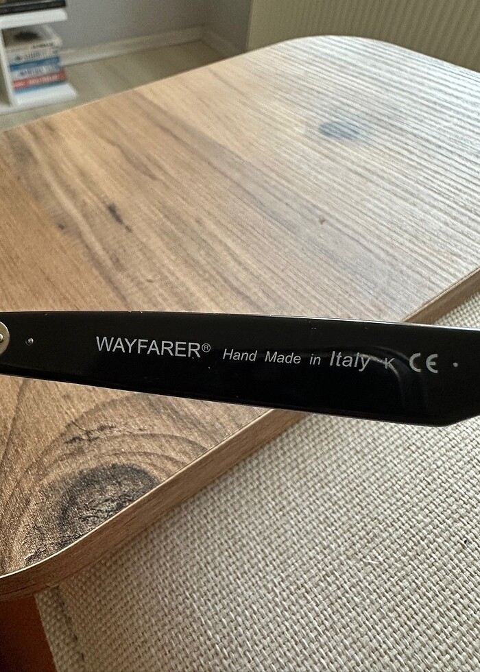 Orjinal eğimli ray ban wayfarer rb2140 - Görsel 4