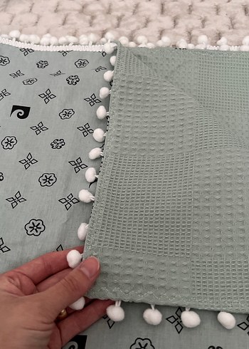 Gri Nakışlı Çocuk Battaniyesi - Görsel 2