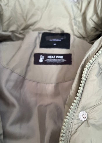 Düğmeli Uzun Kesim Kadın Kışlık Mont - Görsel 4