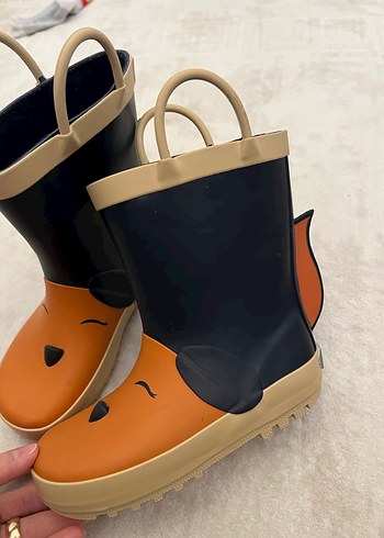Kızaklı Çocuk  Desenli Yağmur Çizmesi - Görsel 2