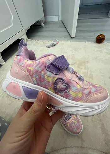 Mor Bağcıksız Kız Çocuk Spor Ayakkabı - Görsel 2