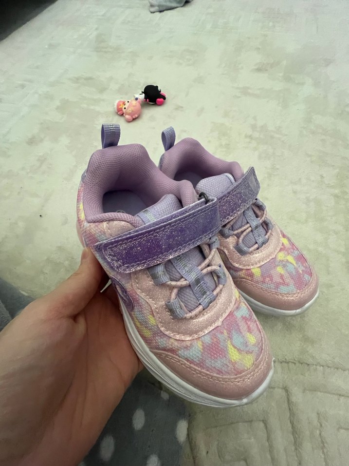 Mor Bağcıksız Kız Çocuk Spor Ayakkabı - Görsel 3