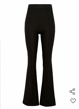 Defacto İspanyol Paça Flare Fit Dokuma Pantolon 