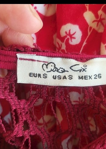 26 Beden bordo Renk Bordo Dantel İşlemeli Bohem Midi Elbise