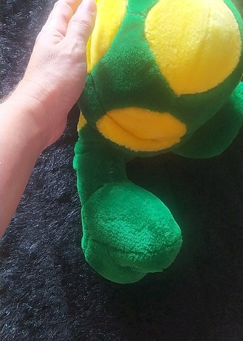 Beden Renk Yeşil ve Sarı Renkli Peluş Oyuncak