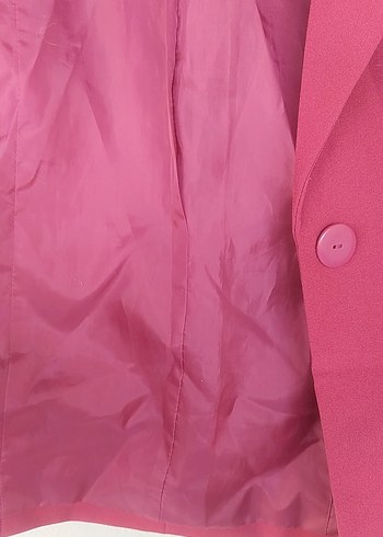 Diğer Bordo Düğmeli Kadın Blazer Ceket