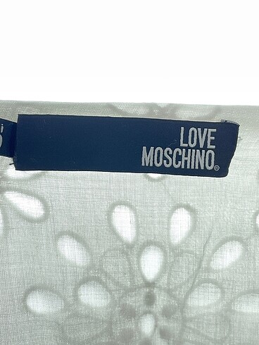 36 Beden beyaz Renk Love Moschino Uzun Elbise %70 İndirimli.