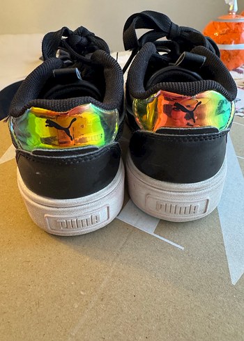 Kız  Siyah Puma Spor Ayakkabı - Görsel 5